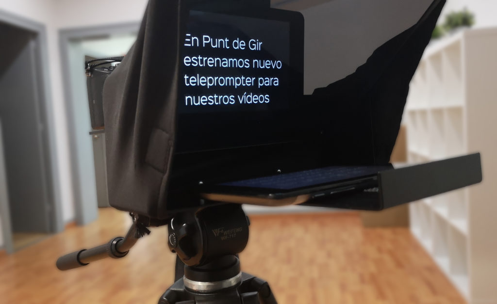 teleprompter 1024x627 - Nuevo Teleprompter