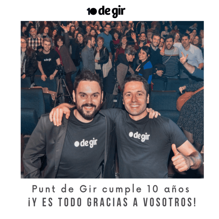 Punt de Gir Aniversario